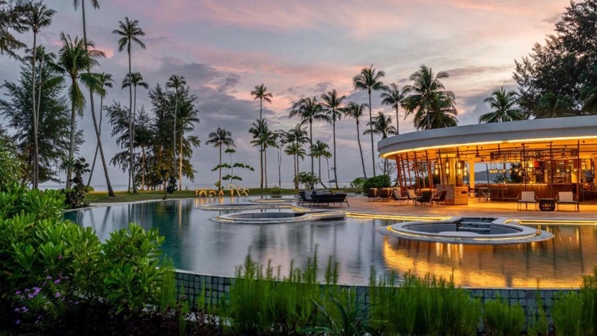 Beautiful views of Laguna Golf Bintan paired with Four Points Bintan weekday golf package