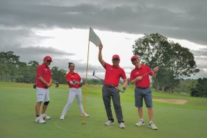 Bintan golf package at Ria Bintan Golf Course with resort view